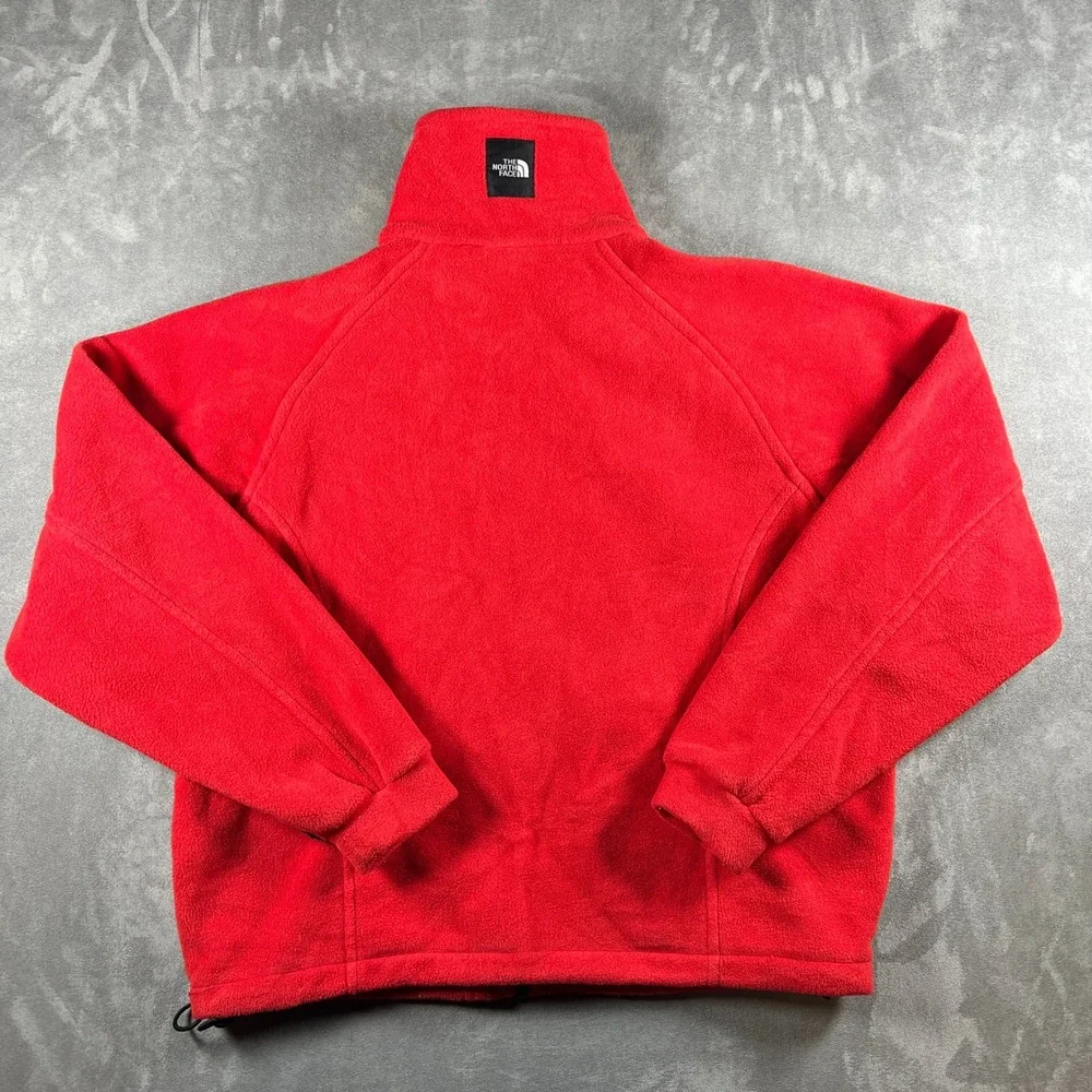 Vintage 90s The North Face Tempest Polartec Fleece Jacket Red Medium